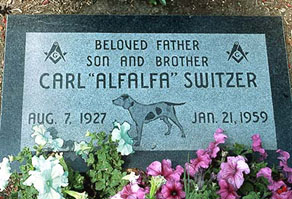 Carl Switzer grave