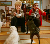 Carrie Fisher and Debbie Reynolds