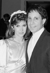 Carrie Fisher and Paul Simon