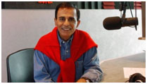 Casey Kasem on the radio