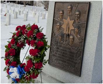 Space Shuttle Challenger Memorial at Arlington National Cemetery