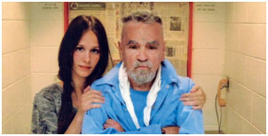 Charles Manson and Afton Elaine Burton