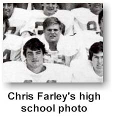 Chris Farley high school photo