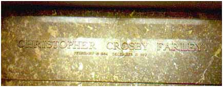 Chris Farley's headstone