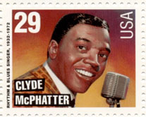 Clyde McPhatter stamp
