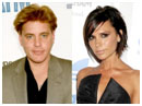 Corey Haim with Victoria Beckham