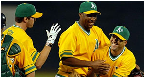 Corey Lidle on Oakland A's in 2002