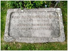 Dag Hammarskjold grave