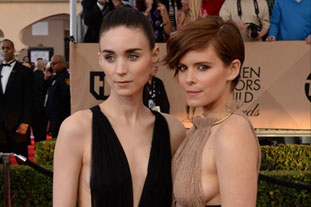 Kate Mara and Rooney Mara