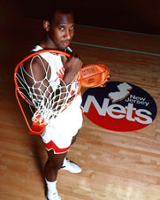 Darryl Dawkins playing on the Nets