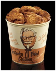 Bucket of KFC Chicken