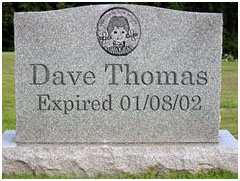 Dave Thomas Grave
