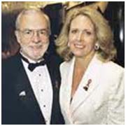 David Angell with wife, Lynn