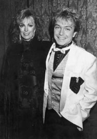 David Cassidy and Meryl Tanz