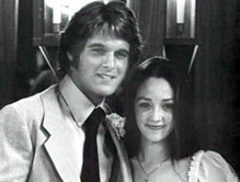 Dean Paul Martin and Olivia Hussey
