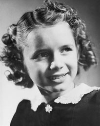 Debbie Reynolds childhood photo