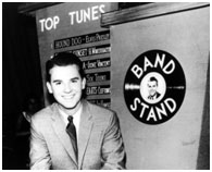 Dick Clark when he started as the host of Bandstand