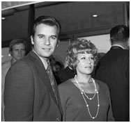 Dick Clark with Loretta Martin
