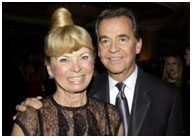 Dick Clark with Kari Wigton