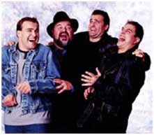 Dom DeLuise with his 3 sons