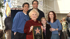 Doris Roberts, star on the Hollywood Walk of Fame