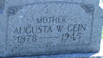 Ed Gein mother's grave