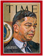 Edward Brooke on cover of TIME Magazine