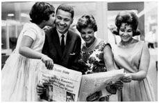 Edward Brooke and family