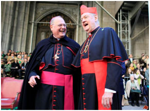 Cardinals Egan and Cardinal Dolan