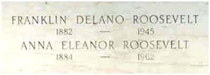 Roosevelt headstone