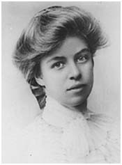 Eleanor Roosevelt around age 14