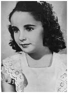 Elizabeth Taylor as a child