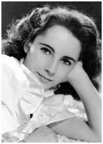 Elizabeth Taylor as a teenager