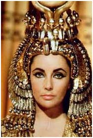 Elizabeth Taylor as Cleopatra