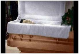 Elvis Presley coffin