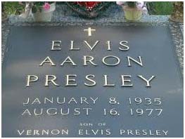 Elvis Presley tomb
