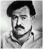 Ernest Hemingway scar