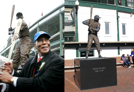 Ernie Banks statue