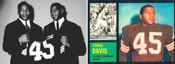 Ernie Davis with the Browns