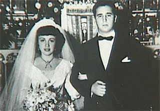 Fidel Castro and Mirta Diaz-Balart wedding day