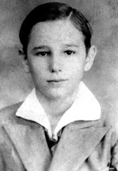 Fidel Castro as a boy