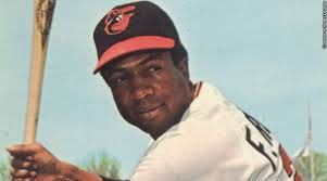 Frank Robinson with the Orioles