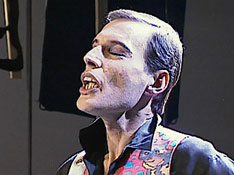 Freddie Mercury with AIDS