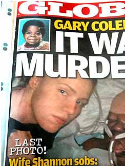 Gary Coleman on cover of Globe magazine after his death