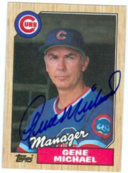 Gene Michael managing the Cubs