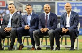 Derek Jeter, Mariano Rivera, Andy Petite and Jorge Posada