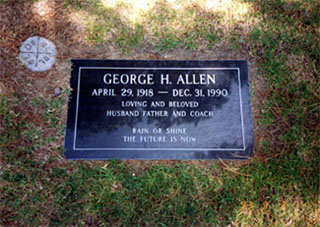 George Allen grave