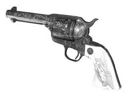 George Patton's ivory handed revolver