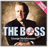 George Steinbrenner, 'The Boss' tribute on cover of the newspaper