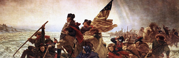 George Washington crossing the Delaware River